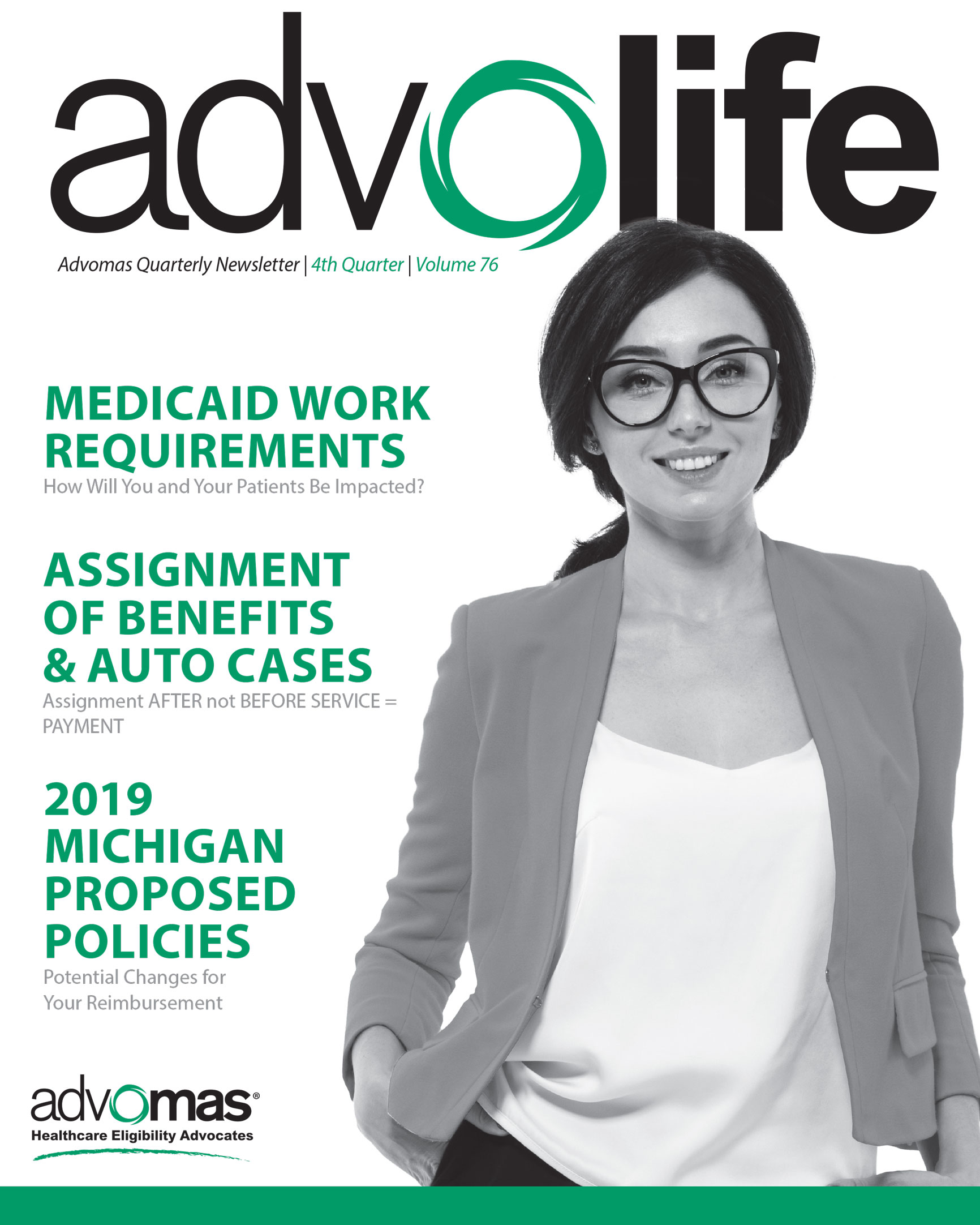 Featured image for “Advomas Quarterly Newsletter | 2018 | Year End | Volume 76”